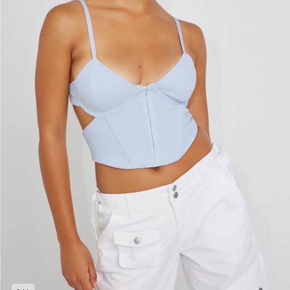 Garage Bianca corset top - Picture 2 of 6